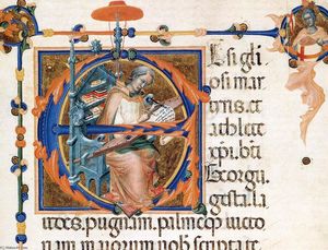 Master Of The Codex Of Saint George - Codex of St George (Folio 17r)
