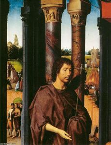 Hans Memling - St John Altarpiece (detail) (22)