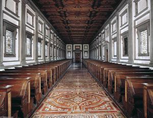 Michelangelo Buonarroti - Laurentian Library