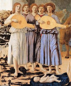Piero Della Francesca - Nativity (detail)