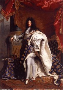 Hyacinthe Rigaud - Portrait of Louis XIV