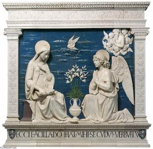 Andrea Della Robbia - Annunciation