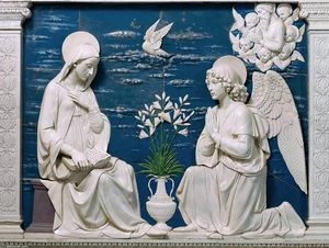 Andrea Della Robbia - Annunciation