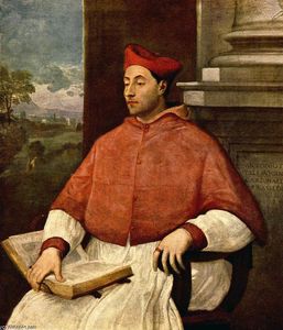 Sebastiano Del Piombo - Portrait of Antonio Cardinal Pallavicini