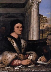 Sebastiano Del Piombo - Portrait of Ferry Carondelet and his Secretaries