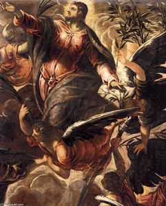 Tintoretto (Jacopo Comin) - The Ascension (detail)