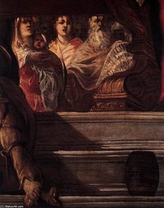 Tintoretto (Jacopo Comin) - The Presentation of Christ in the Temple (detail)