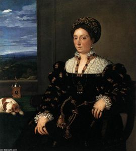 Tiziano Vecellio (Titian) - Eleonora Gonzaga