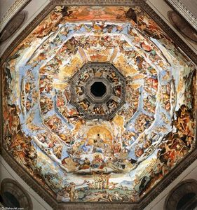 Giorgio Vasari - The Last Judgment - (own a famous paintings reproduction)