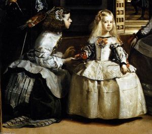 Diego Velazquez - Las Meninas (detail) - (buy famous paintings)