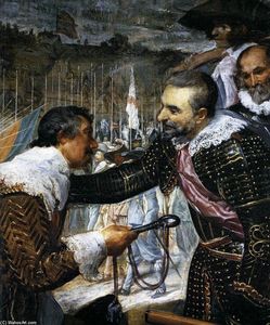 Diego Velazquez - The Surrender of Breda (detail)