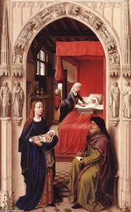 Rogier Van Der Weyden - St John Altarpiece (left panel)