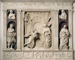 Benedetto Da Maiano - Altarpiece of the Annunciation