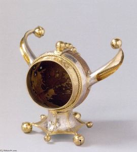 Leonhard I Bräm - Cup in the shape of a fool-s head
