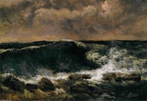 Gustave Courbet - The Wave