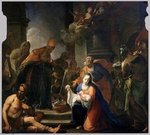 Andrea Celesti - Presentation of Jesus at the Temple