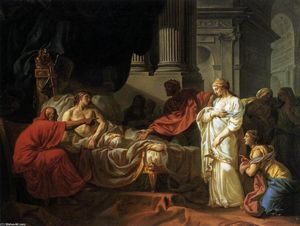 Jacques Louis David - Antiochus and Stratonica