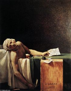 Jacques Louis David - The Death of Marat