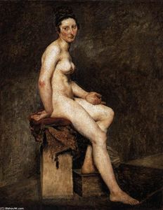 Eugène Delacroix - Mlle Rose