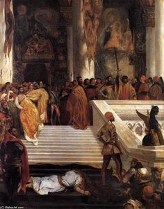 Eugène Delacroix - The Execution of Doge Marino Faliero