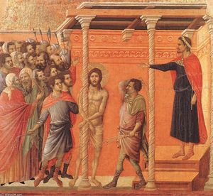 Duccio Di Buoninsegna - Flagellation
