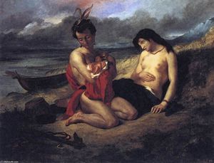 Eugène Delacroix - The Natchez