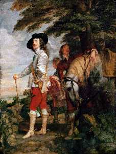 Anthony Van Dyck - Charles I, King of England at the Hunt