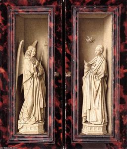 Jan Van Eyck - Small Triptych (outer panels)