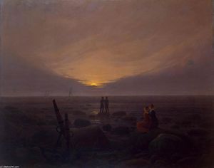 Caspar David Friedrich - Moonrise by the Sea