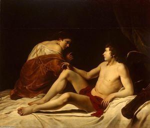 Orazio Gentileschi - Cupid and Psyche