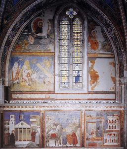 Giotto Di Bondone - Frescoes in the fourth bay of the nave