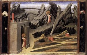 Giovanni Di Paolo - St John the Baptist Goes into the Wilderness