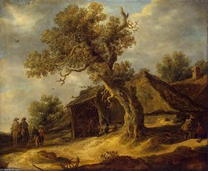 Jan Van Goyen - Landscape with Oak