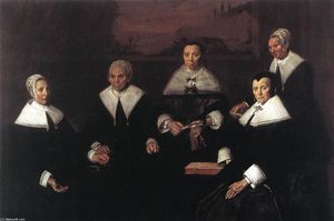Frans Hals - Regentesses of the Old Men's Almshouse