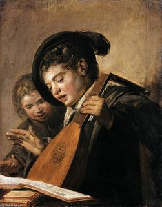 Frans Hals - Two Boys Singing