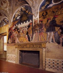 Andrea Mantegna - View of the north wall