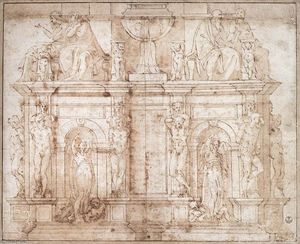 Michelangelo Buonarroti - Tomb of Julius II