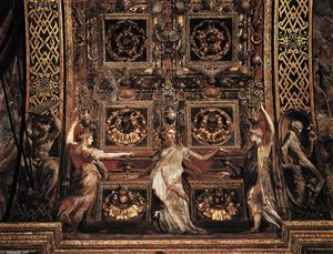 Parmigianino - Three Foolish Virgins Flanked by Adam and Eve