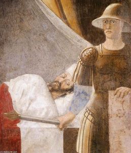 Piero Della Francesca - 4. Vision of Constantine (detail)