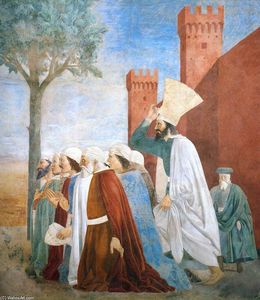 Piero Della Francesca - 9. Exaltation of the Cross (detail) (12)