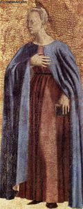 Piero Della Francesca - Polyptych of the Misericordia: Virgin Annunciate