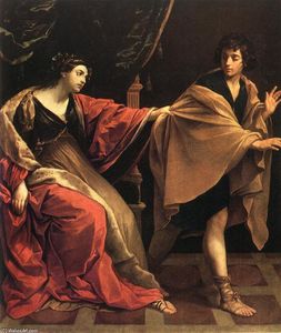Reni Guido (Le Guide) - Joseph and Potiphar-s Wife