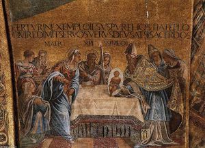 Domenico Robusti - Presentation of Christ in the Temple