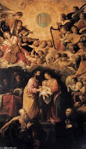 Juan De Las Roelas - Adoration of the Name of Jesus