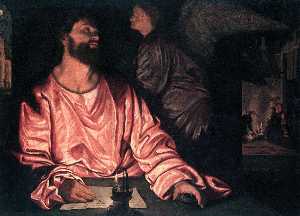 Giovanni Girolamo Savoldo - St Matthew and the Angel