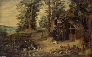 David The Younger Teniers - Landscape