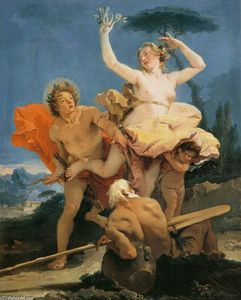 Giovanni Battista Tiepolo - Apollo and Daphne