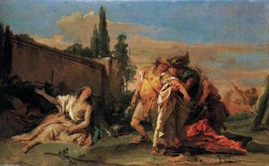 Giovanni Battista Tiepolo - Rinaldo's Departure from Armida
