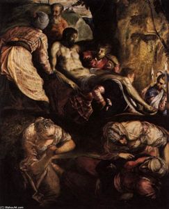 Tintoretto (Jacopo Comin) - Christ Carried to the Tomb