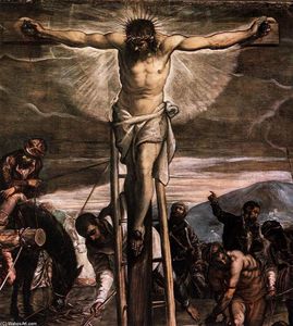 Tintoretto (Jacopo Comin) - Crucifixion (detail)